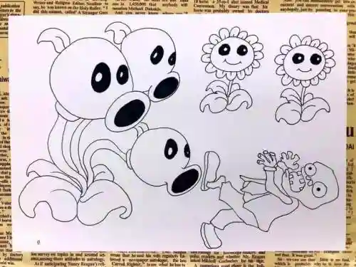 手绘植物大战僵尸阵容搭配(植物大作战阵容推荐)插图13