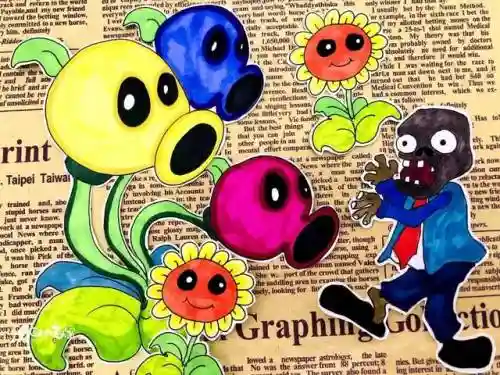 手绘植物大战僵尸阵容搭配(植物大作战阵容推荐)插图14