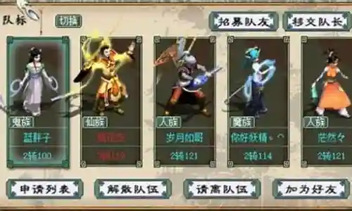 大话2灵台阵容搭配插图