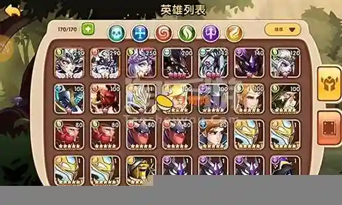 放置奇兵暗影阵容搭配插图