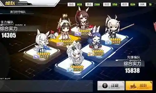 碧蓝吃喝阵容搭配插图
