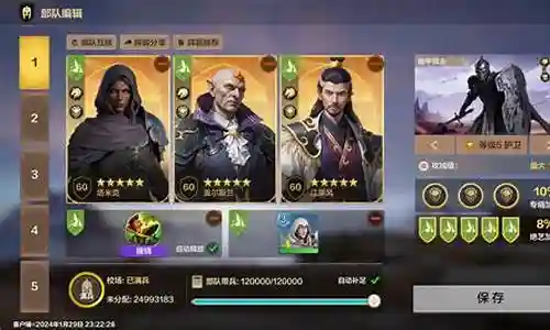 英勇护卫阵容搭配插图