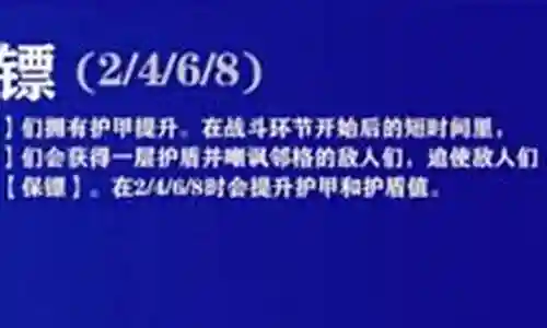 四保镖阵容搭配插图