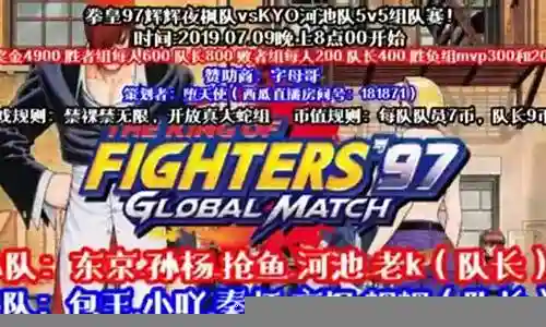 拳皇97的阵容搭配插图