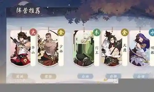 武林侠客阵容搭配图片插图