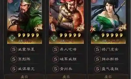 关羽张飞最强搭配阵容最新插图