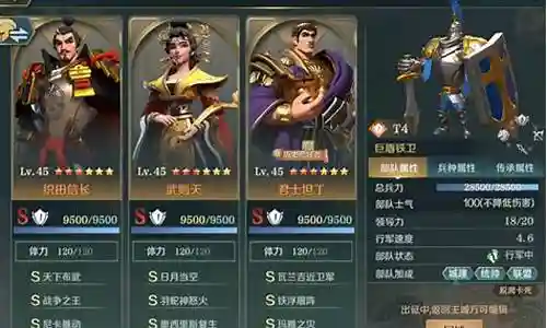 战争之王织田搭配什么阵容插图