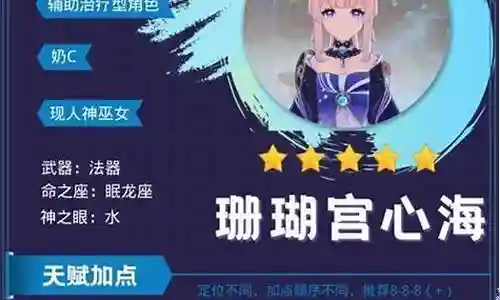 珊瑚宫星海阵容搭配插图