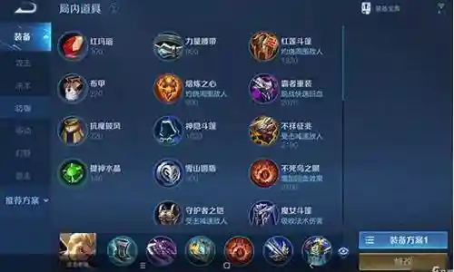 王者要有什么阵容装备插图