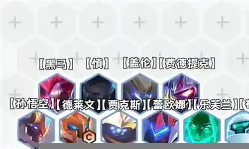 金铲铲黑客阵容搭配插图