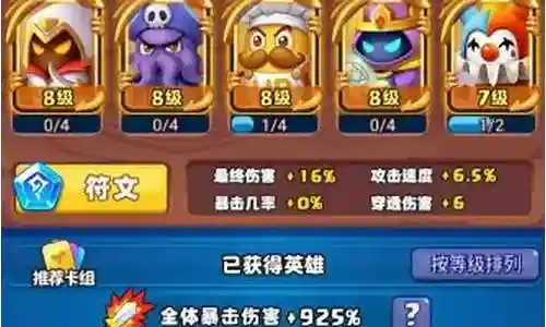 随机冲突高级阵容搭配推荐插图