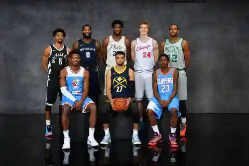 nba阵容合影插图