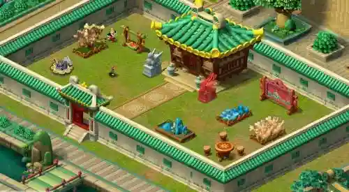 梦幻西游3级庭院门啥样子插图1