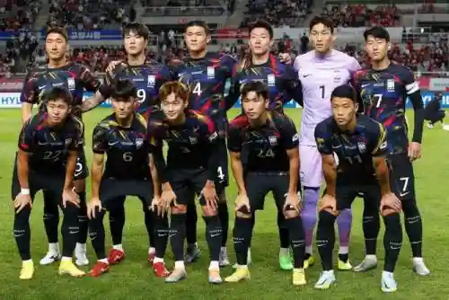 男足韩国阵容插图