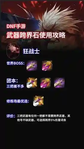dnf装备跨界石怎么用插图1