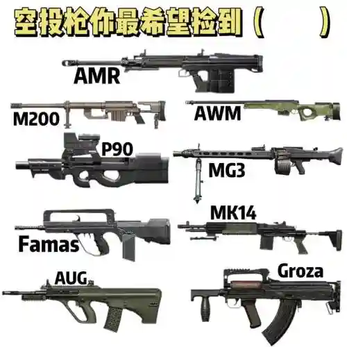 绝地求生万武器大全插图1