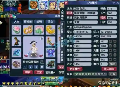 梦幻西游天宫加点封的插图