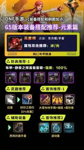 元素师辅助装备选择插图