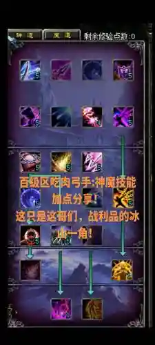 决战百级技能加点插图