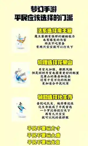 平民梦幻西游手游职业选择插图1