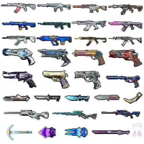 可以自己画武器的游戏插图1