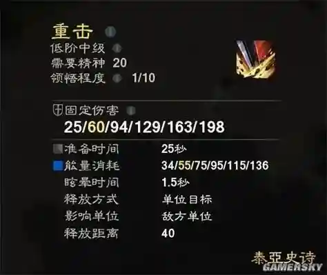 泰亚史诗技能升级步骤插图