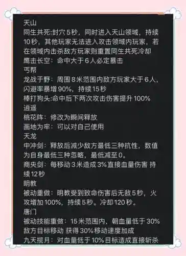 丐帮觉醒技能_1插图1