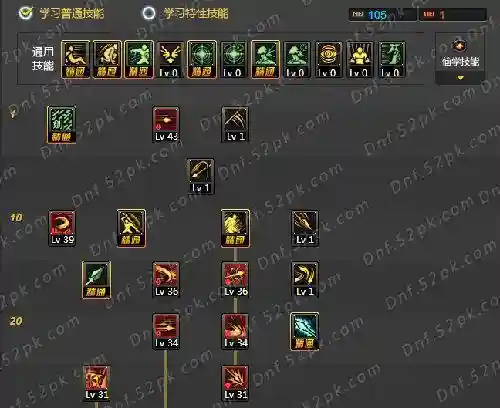 决战百级技能加点插图1