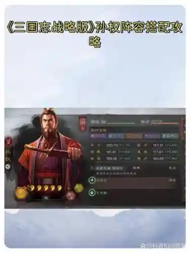 孙权战法阵容插图1