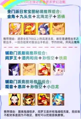 星辰之路阵容搭配插图