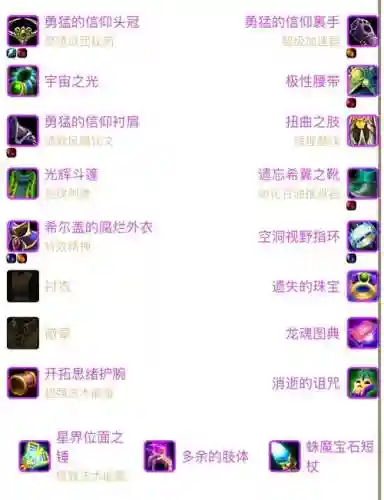 NAXX的装备如何换取插图1