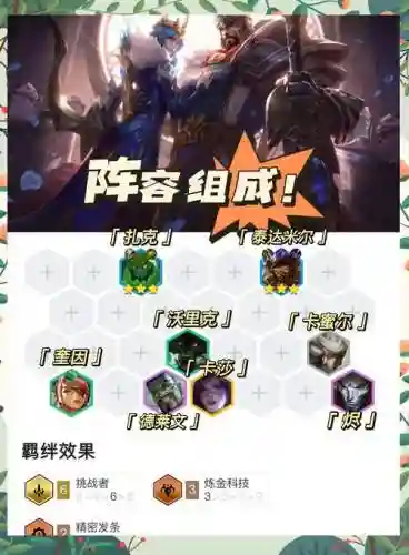 蛮王阵容搭配插图
