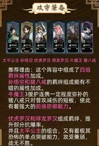 少年西游记福利版阵容搭配插图