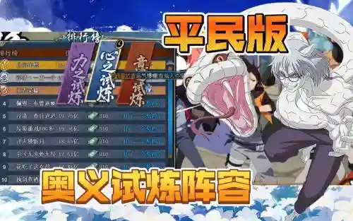 忍者试炼阵容插图