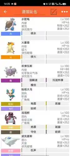 poke所有阵容插图1