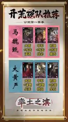 率土之滨组队阵容搭配推荐_1插图