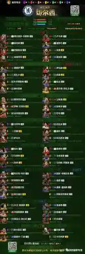 fifa切尔西阵容搭配插图