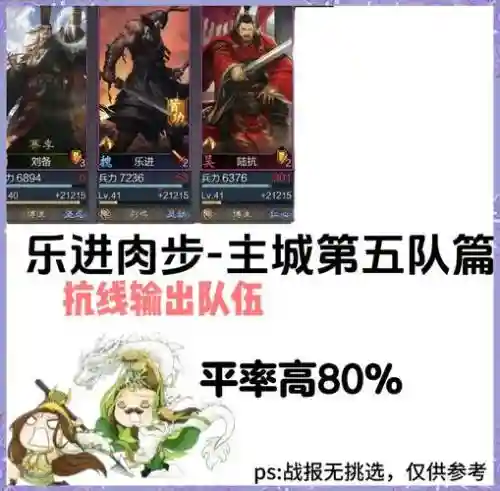 乐进怎么搭配阵容插图1