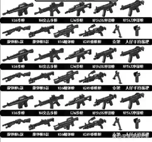 乐高重型武器图纸_1插图1