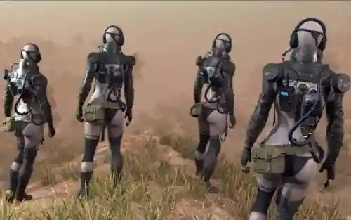合金装备5骷髅女兵mod插图