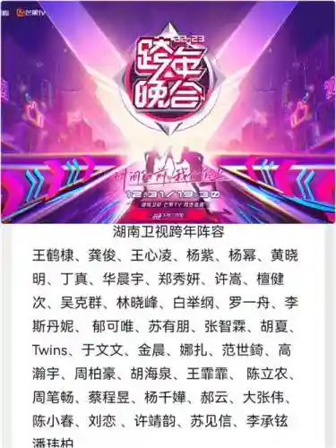 地方晚会阵容插图