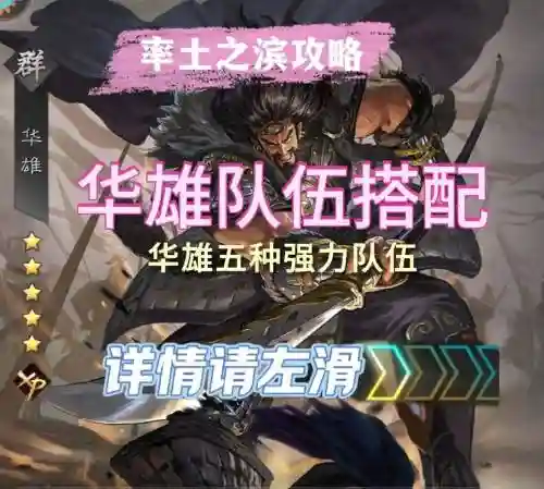 华雄的阵容搭配插图
