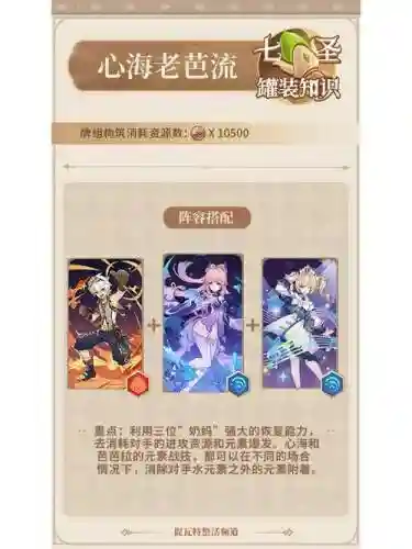 夜阑心海阵容搭配插图1