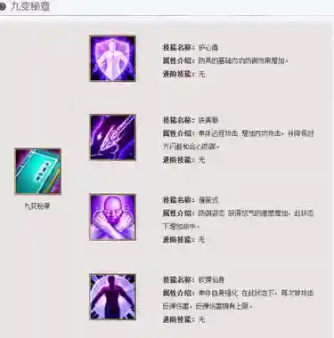 天龙八部ol技能名称插图1