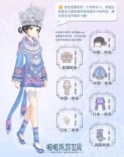 暖暖环游世界攻略名族之风插图