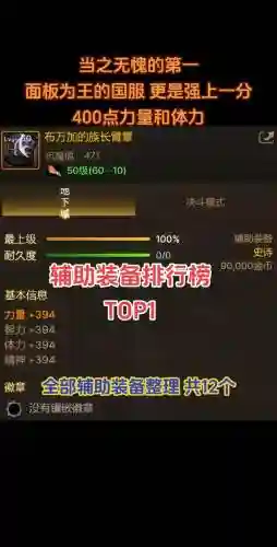 武器辅助出什么装备好_1插图1