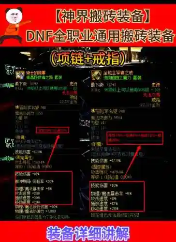 dnf加移速的装备搬砖插图