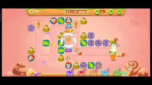 保卫萝卜2第9关攻略图水晶萝卜插图1