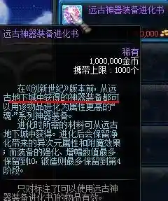 远古神器装备进化书能升级插图