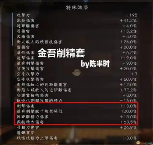 仁王装备属性多插图1
